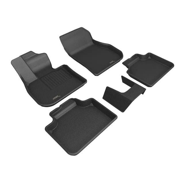 3D MAXpider Kagu Floor Mats For 23-24 BMW X1 - Black R1 R2